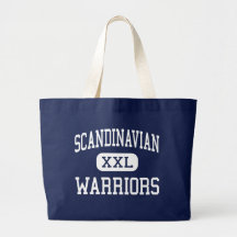 Skandinaviskt krigaremittet Fresno Tote Bags