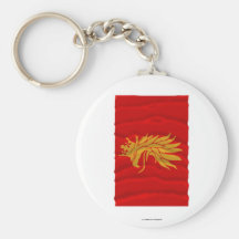 Skåne län som vinkar flagga nyckel ring
