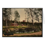 Skansen Stockholm, sverigeklassiker Photochrom Hälsnings Kort