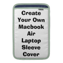 Skapa din egna MacBook luft som laptop sleeve täck MacBook Sleeve