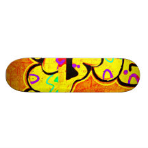 Skateboard-Abstrakt/diverse Konst-Grafitti galleri
