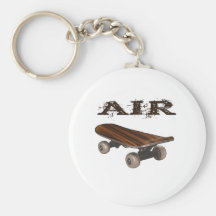 Skateboard Air teen kids men skateboarder Key Chain