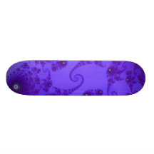 Skateboard den purpurfärgade Seahorseflocken för b