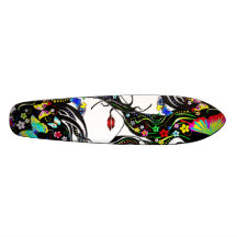Skateboard för fjärilsflicka 1A