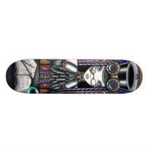 Skateboard för konst för älva "för Victoria" ånga 