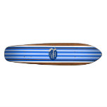 Skateboard för Pipelinevintagesurfa