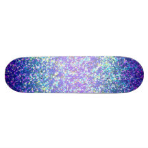 Skateboard Glitter Graphic Background