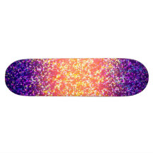 Skateboard Glitter Graphic Background
