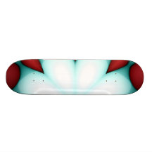 Skateboard, jätte- rödbrun & ljus kricka för blomm