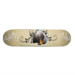 Skateboard med amerikanörndesign