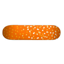 Skateboard - prickig orange