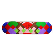 Skateboard "som solbadar ",