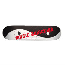 skateboard yin & yang music addiction