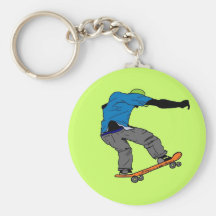 Skateboarderkeychain Nyckel Ringar