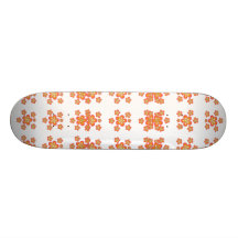 Skateboardgula blommorvit