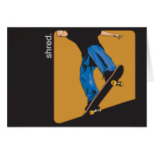 Skateboarding Hälsnings Kort