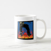 Skateboarding Kaffe Mugg