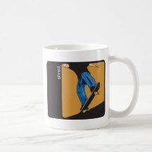 Skateboarding Mugg