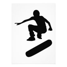 skateboardsilhouette tillkännagivanden