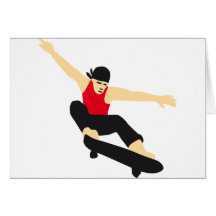 skater grußkarten