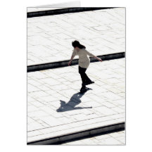 Skater Hälsnings Kort