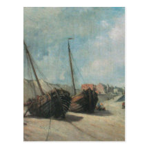 Skeppsbrottmålning Vykort