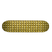 Skina guld kretsar skate board