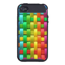 Skinit för regnbågeväviPhone fodral iPhone 4 Fodral