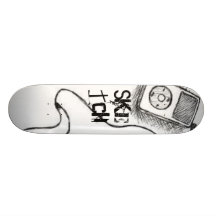 Skissa skateboarden