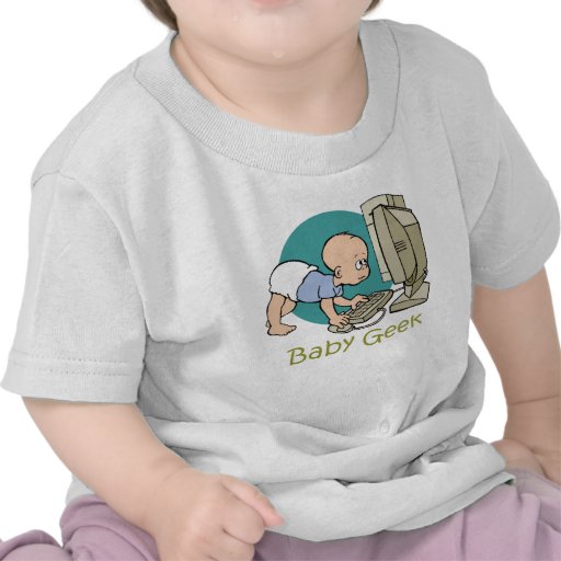 Skjorta för babyGeek T Tee Shirt