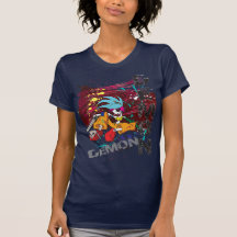 Skjorta för dam för demonclownflicka tshirts