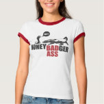Skjorta för RINGER T för HONUNGBÄVERSKINNDAMTOALET Tshirts