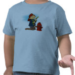 Skjorta för ungebrandman T Tee Shirts