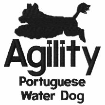 Skjorta för vatten för Agility portugisisk brodera Broderade Pikétröjor