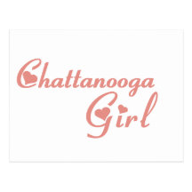 Skjortor för Chattanooga flickautslagsplats Vykort