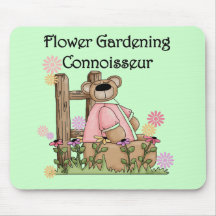 Skjortor och gåvor för blomsterträdgårdConnoisseur Musmattor