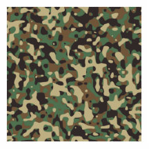 Skogsmark Camo Acrylic Cut Outs