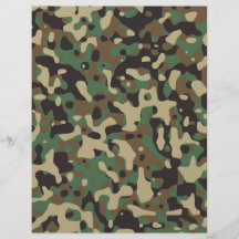 Skogsmark Camo Flygblad