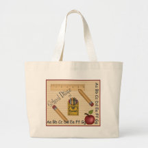 Skola den Dayz lärare hänger lös Tote Bags