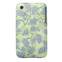 Skönhetblommor iPhone 3 Cases