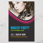 Skönhetsmedel eller Makeuppartyreklamblad Custom Flyer