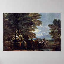 Skördvagnen av Thomas Gainsborough (bäst Qua Affischer