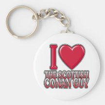 Skotsk Conan grabb Nyckelringar