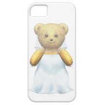 Skotsk nalle - vit iPhone 5 fodraler