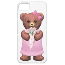 Skotsk nalle - vit iPhone 5 skydd