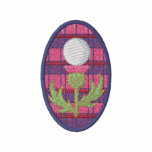 Skotsk ThistleGolfdesign Broderade Polo Tröjor