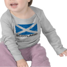 Skottland vintageflagga tshirts