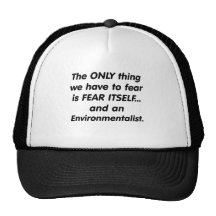 skräckmiljöaktivist baseball hat