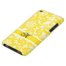 Skräddarsy blom- damaster för för pastellgult & vi iPod Case-Mate fodraler