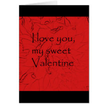 skräddarsy sweetvalentine - hälsningskort